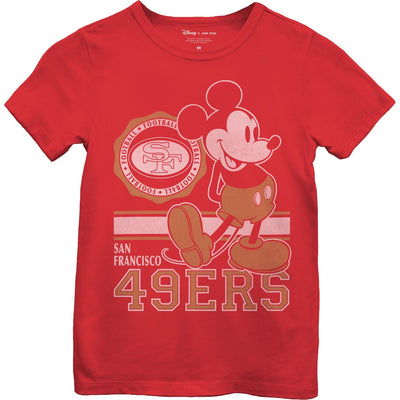 Junk Food - Girls 49Ers Mickey Crest T-Shirt
