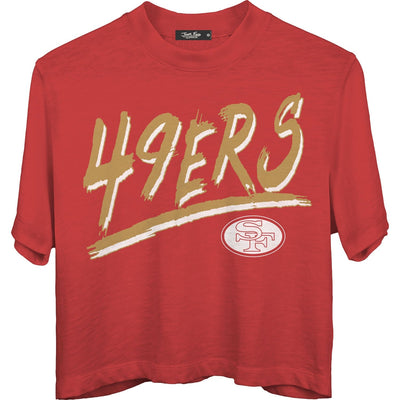 Junk Food - Womens 49Ers Thrill Mn Crop T-Shirt