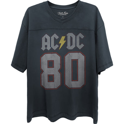 Junk Food - Unisex Ac/Dc Back In Black Tour '80 T-Shirt