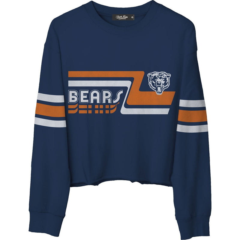 Junk Food - Womens Bears Retro Crop Fleece Sweatshirt