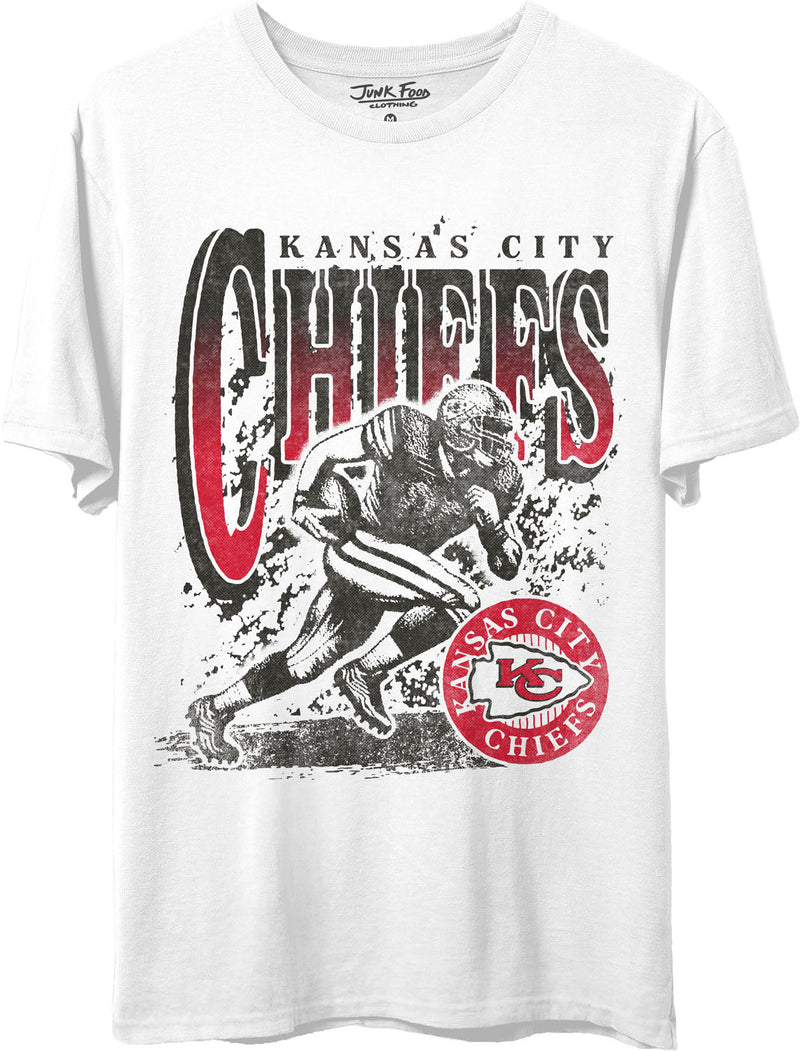 Junk Food - Unisex Chiefs Rushing T-Shirt