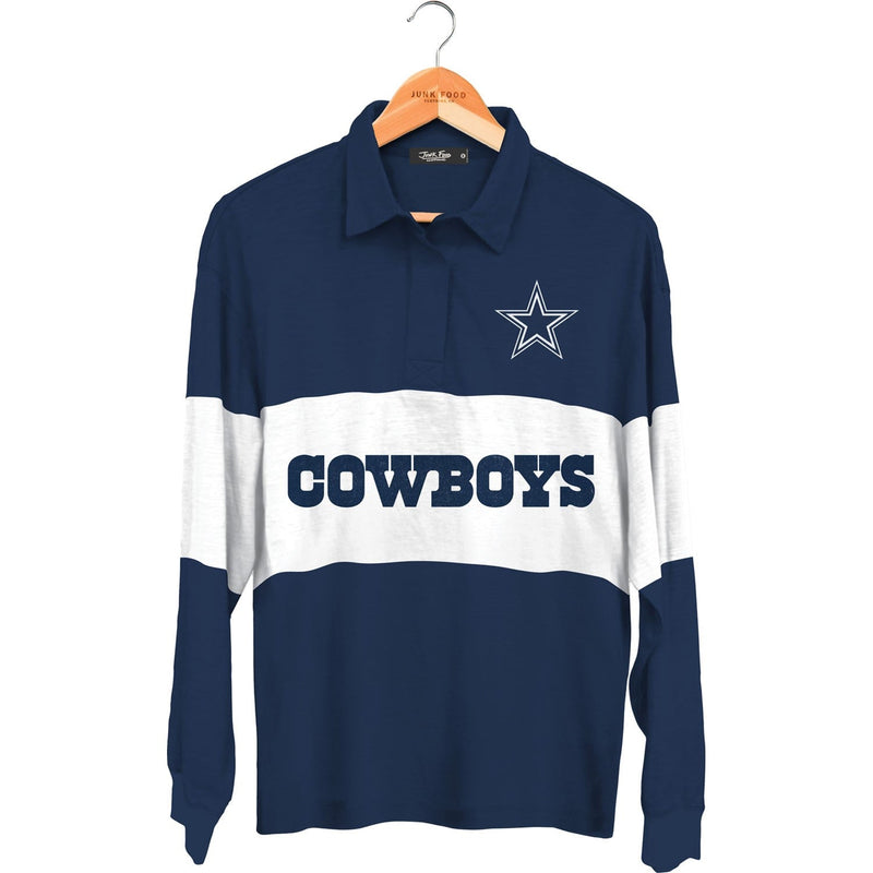 Junk Food - Womens Cowboys Rugby Polo