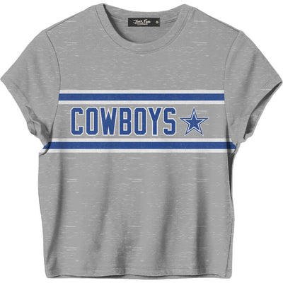 Junk Food - Womens Cowboys Sideline Baby T-Shirt