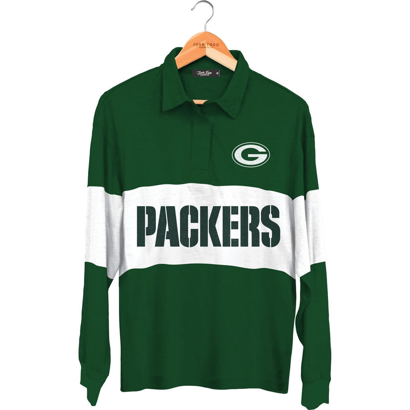 Junk Food - Womens Packers Rugby Polo