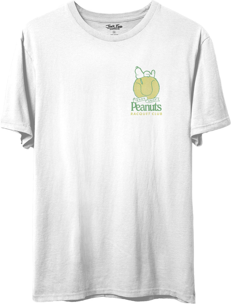 Junk Food - Unisex Peanuts Racquet Club T-Shirt