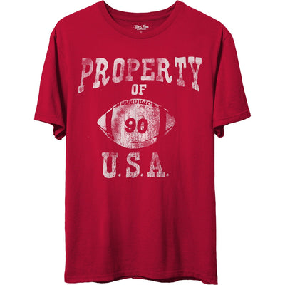 Junk Food - Unisex Property Of 90 U.S.A. T-Shirt