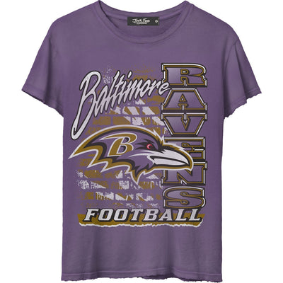 Junk Food - Womens Ravens Brick Vintage T-Shirt