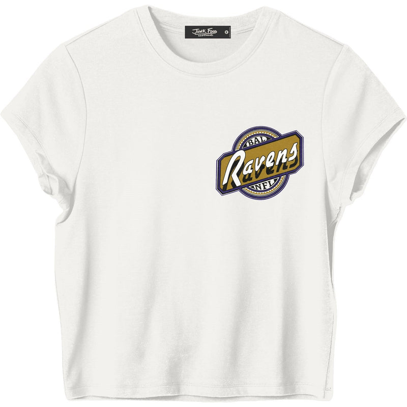 Junk Food - Womens Ravens Cheers Baby T-Shirt