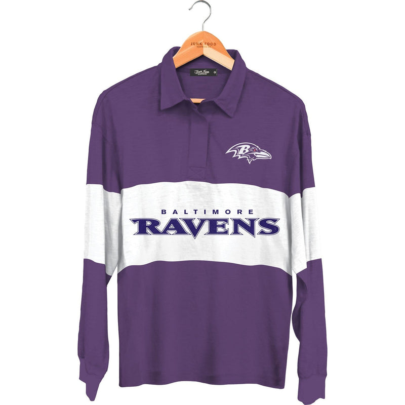 Junk Food - Womens Ravens Rugby Polo