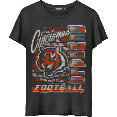 Junk Food - Womens Bengals Brick Vintage T-Shirt