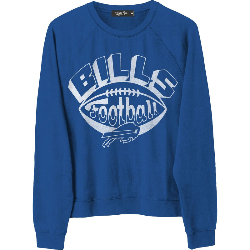 Junk Food - Womens Bills Football Rgln Crew Neck Fleece Sweatshirt