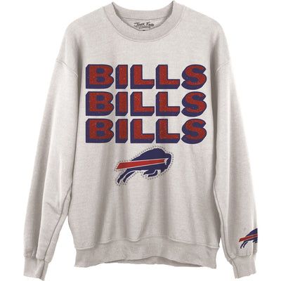 Junk Food - Unisex Bills Repeat Bling Crew Neck Fleece Sweatshirt