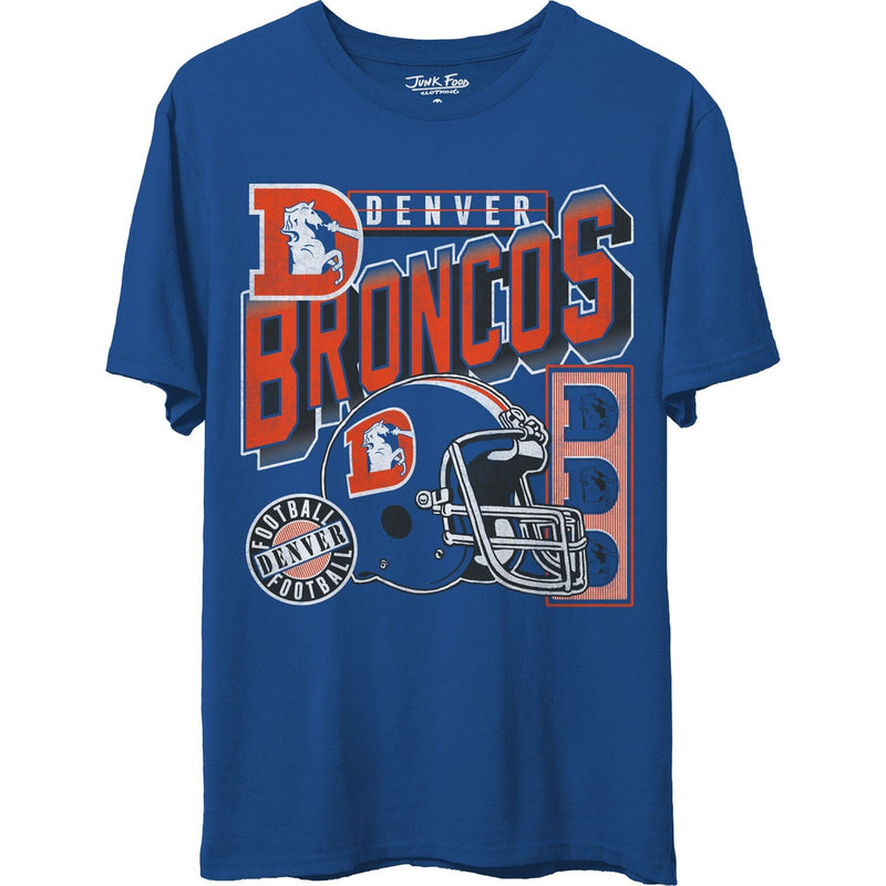 Junk Food - Unisex Broncos Checkdown T-Shirt