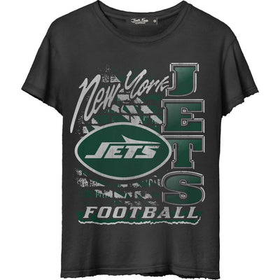 Junk Food - Womens Jets Brick Vintage T-Shirt