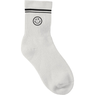 Junk Food - Womens Jf Smiley Emb Ankle Socks