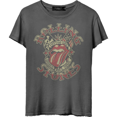 Junk Food - Womens Rolling Stones Tattoo You T-Shirt