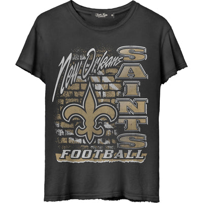 Junk Food - Womens Saints Brick Vintage T-Shirt