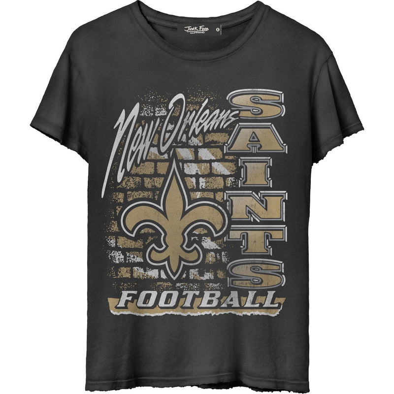 Junk Food - Womens Saints Brick Vintage T-Shirt