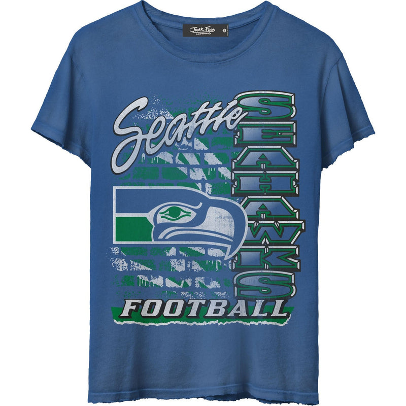Junk Food - Womens Seahawks Brick Vintage T-Shirt