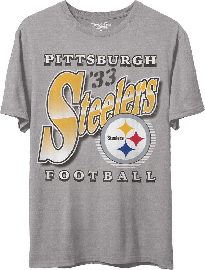 Junk Food - Unisex Steelers Bootleg T-Shirt