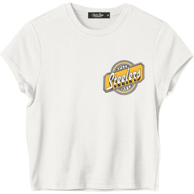 Junk Food - Womens Steelers Cheers Baby T-Shirt
