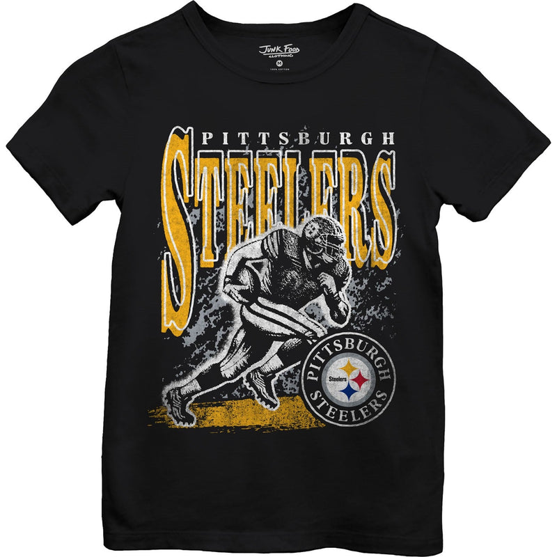 Junk Food - Girls Steelers Rushing T-Shirt