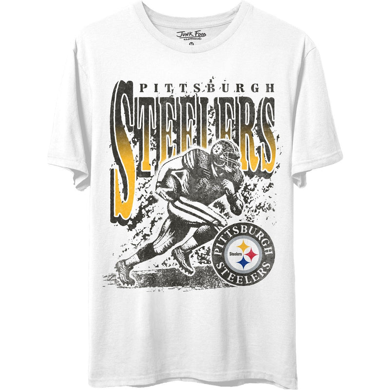 Junk Food - Unisex Steelers Rushing T-Shirt
