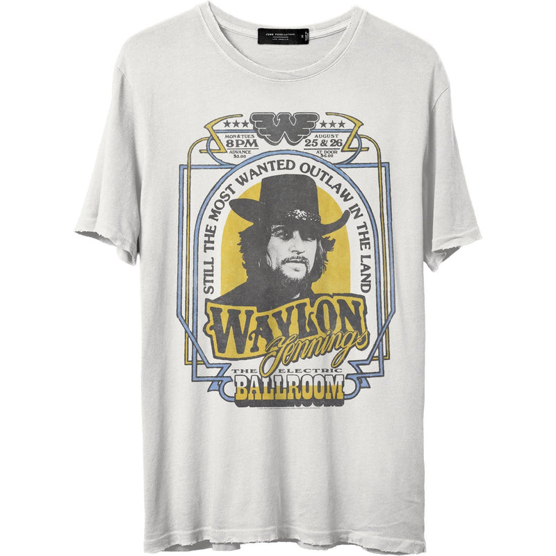 Junk Food - Unisex Waylon Jennings Ballroom T-Shirt