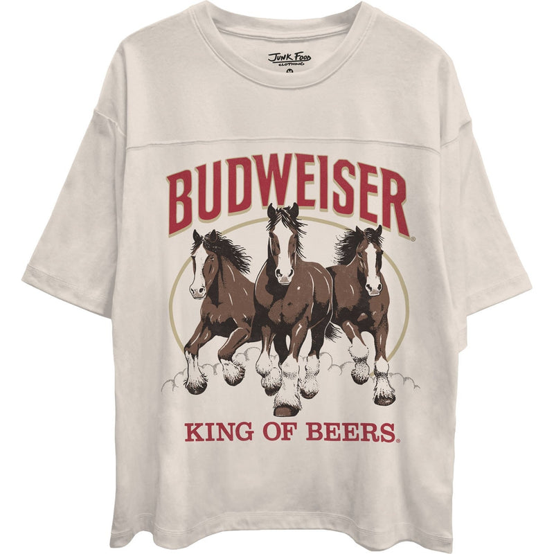 Junk Food - Womens Budweiser King Of Beers T-Shirt