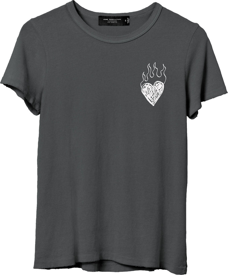 Junk Food - Womens Burning Love T-Shirt