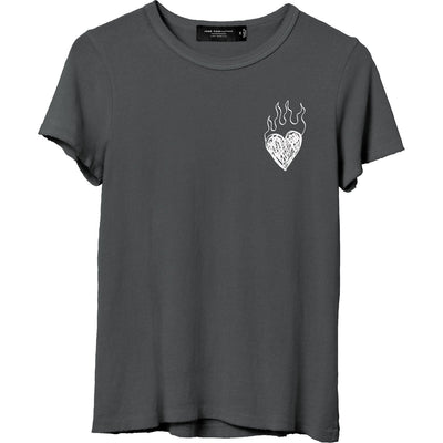 Junk Food - Womens Burning Love T-Shirt