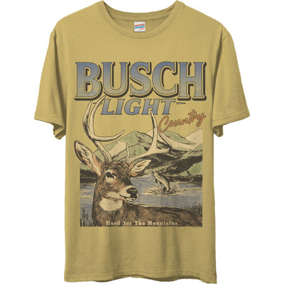 Junk Food - Unisex Busch Light Deer T-Shirt