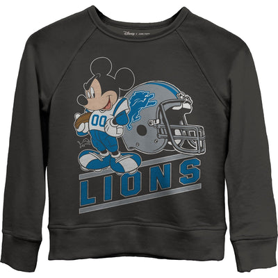 Junk Food - Girls Lions Mickey Ctp Fleece Sweatshirt