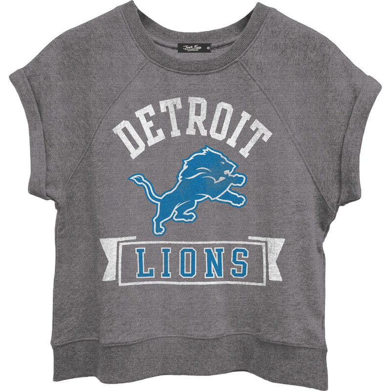 Junk Food - Womens Lions Raglan Fleece Tank Sweater