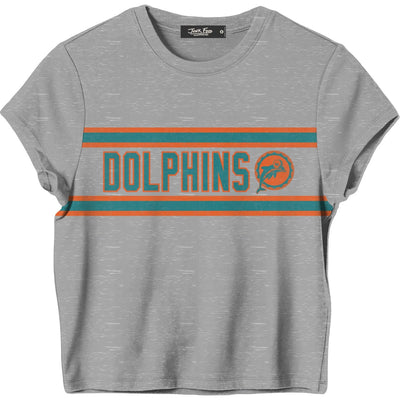 Junk Food - Womens Dolphins Sideline Baby T-Shirt
