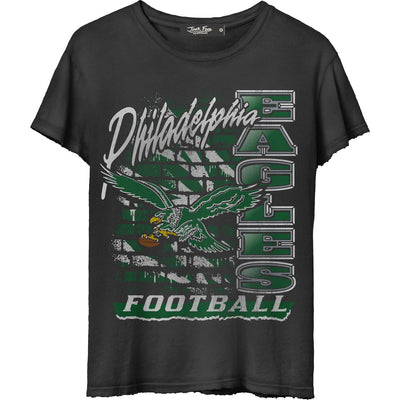 Junk Food - Womens Eagles Brick Vintage T-Shirt