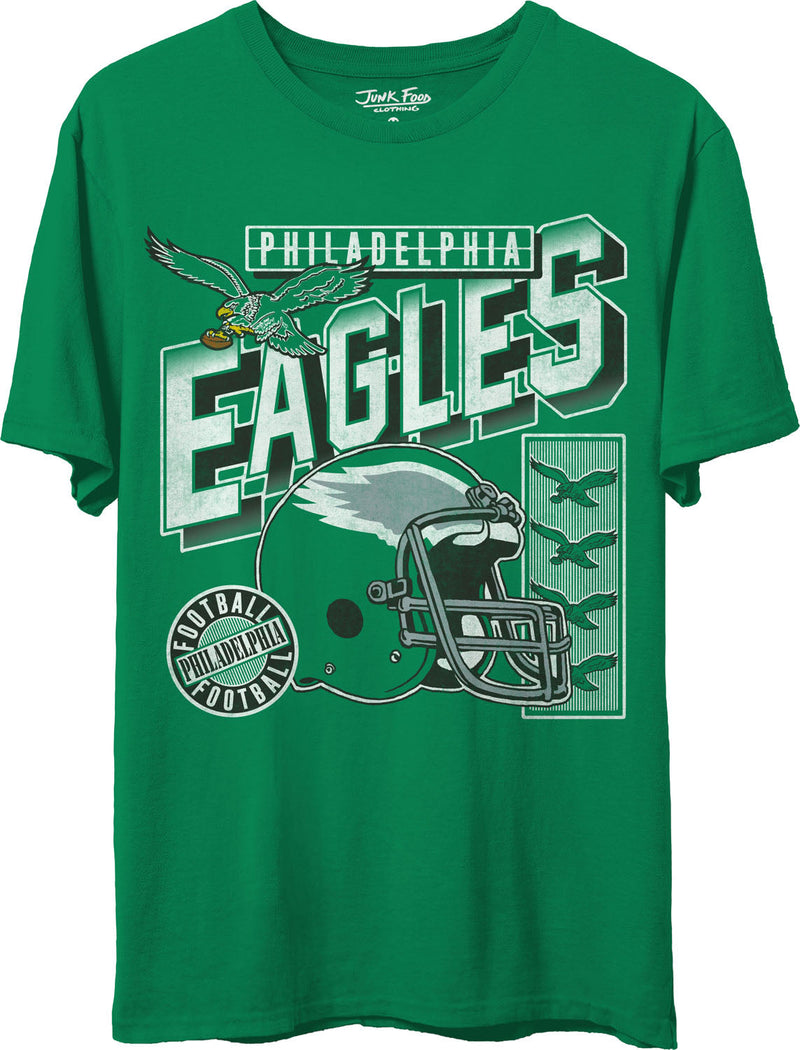 Junk Food - Unisex Eagles Checkdown T-Shirt