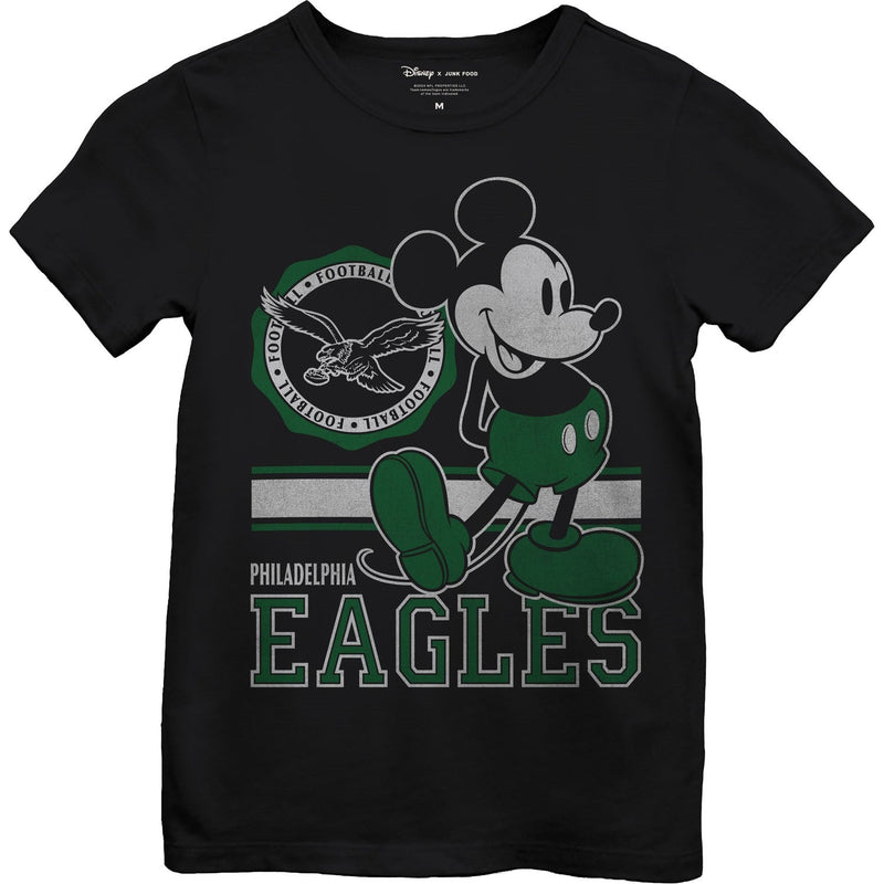 Junk Food - Girls Eagles Mickey Crest T-Shirt