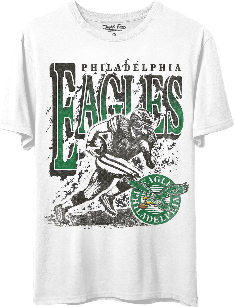 Junk Food - Unisex Eagles Rushing T-Shirt