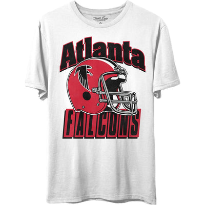 Junk Food - Unisex Falcons Throwback Helmet T-Shirt
