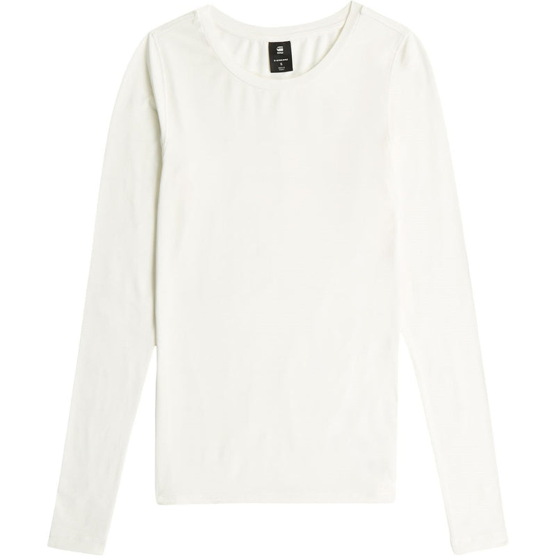 G-Star - Womens 2Nd Skin Long Sleeve Top — Milk
