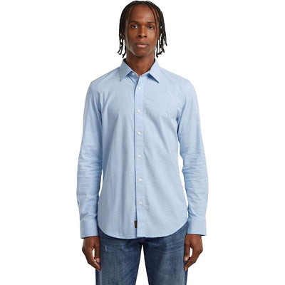 G-Star - Mens Office Slim Shirt — Salute/Milk