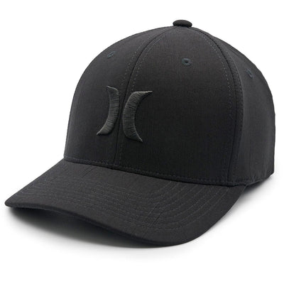 Hurley - Mens Icon Texture Hat — Black/Black