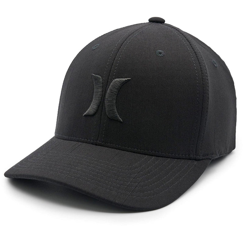 Hurley - Mens Icon Texture Hat — Black/Black