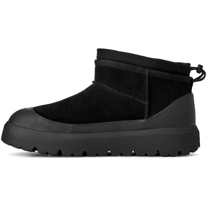 Ugg - Mens Cl Ultra Mini Weather Hybrid Classic Boot — Black/Black