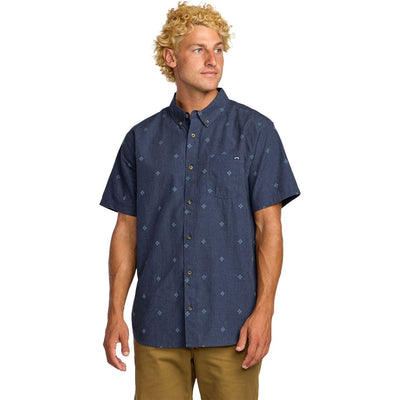 Billabong - Mens All Day Jacquard Short Sleeve Top