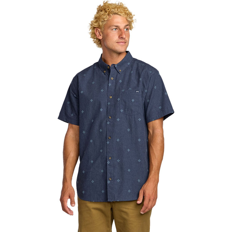 Billabong - Mens All Day Jacquard Short Sleeve Top
