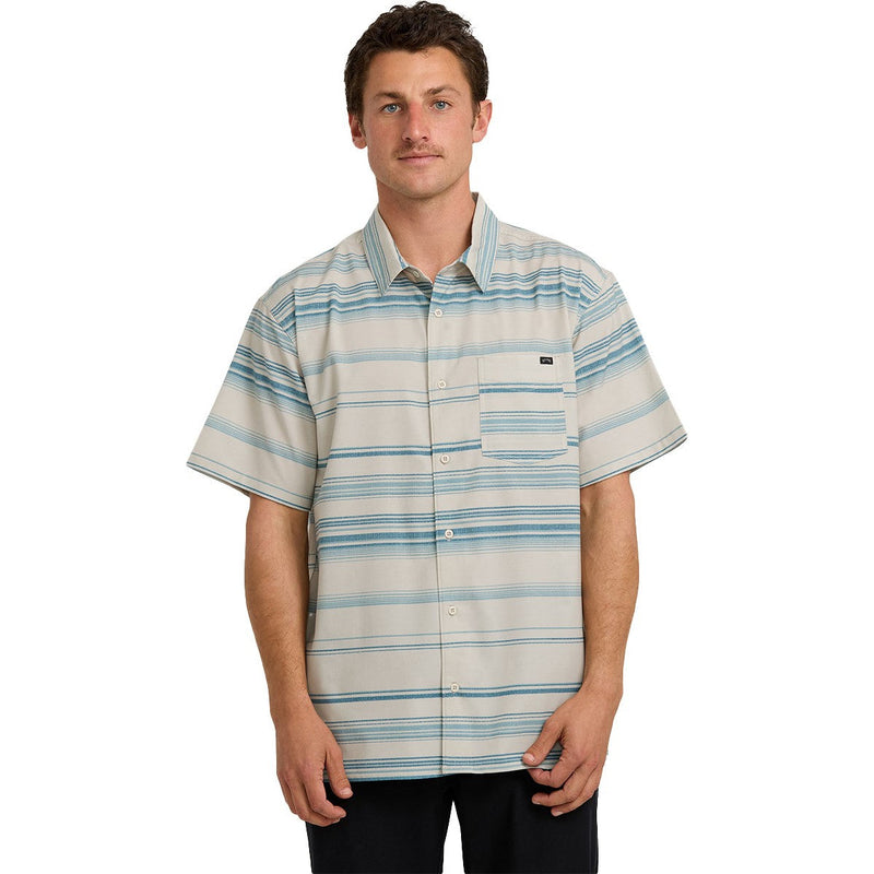 Billabong - Mens All Day Stripe Short Sleeve Top