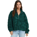 Billabong - Womens All The Time Sherpa 1/2 Zip Sweatshirt