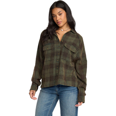 Billabong - Womens Coastal Breeze Long Sleeve Woven Shirt